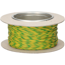 Rapid 100m Reel Yellow/Green 7/0.2mm Wire