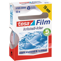 tesafilm&#xAE; 57329 Crystal Clear Adhesive Tape 19mm x 10m