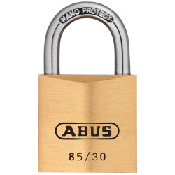 ABUS 35432 85/30mm Brass Padlock Carded