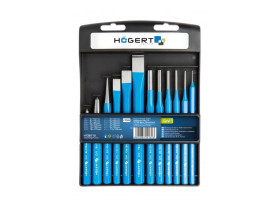 Zestaw punktaków i wybijaków 12 szt. CrV HT3B712 HOEGERT