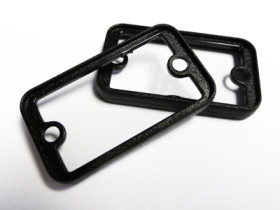 Aperture, PC, (L x W x H) 44.62 x 25.12 x 6 mm, black, for series 1455D, 1455DBBK