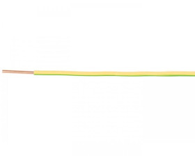 Przewód instalacyjny H07V-U (DY) 1,5 żółto-zielony /100m/