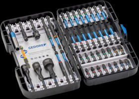 666-042 Torsion bit set, 42 pieces