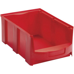 VISO STAR 4 LR Premium Polypropylene Picking Bin 419 x 260 x 165mm - Red - 14L
