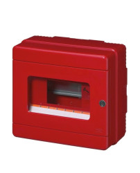 Przycisk ppoż. - obudowa 1x8 200x180x100 czerwony IP65 EC64008