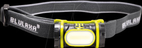 48604 LED headlamp, 168 lm, black/yellow, IP54, 3x AAA