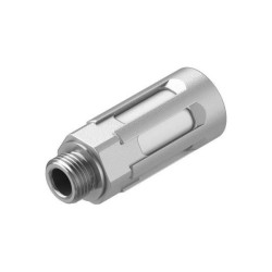 FESTO 6841 U-1/8-B muffler 10 bar PE aluminium noise reduction