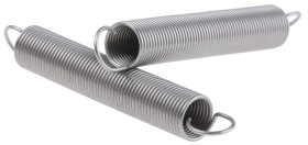 Sprężyny rozciągane długość 41.4mm średnica zew 6mm średnica liny 0.55mm RS PRO Stal nierdzewna