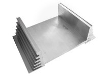 A6200-5 Radiator aluminiowy wymiary: 50mm x 44mm x 150mm