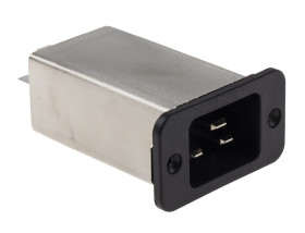 Filtr wejściowy złącza IEC 16A EPCOS Montaż na panelu