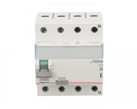 Wyłącznik różnicowoprądowy 4P 40A 0,1A typ AC P304 TX3 411718