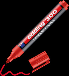 4-300002 Permanent marker/red/1.5 - 3.0 mm