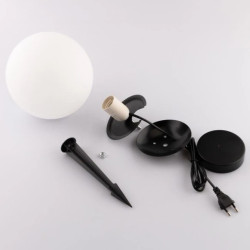 Lampa Oprawa Ogrodowa Zewnętrzna KULA LED 30CM E27 IP65 LUMIKULA2 LUMILED