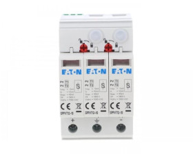 Ogranicznik przepięć B+C Typ 1+2 2P+N 15kA 3,7kV 1000V DC z sygnalizacją SPPVT12-10-2+PE-AX 177255