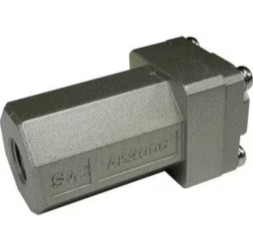 Zawór zwrotny typ przyłącza wlot.: Gwintowany wlot: R 1/4