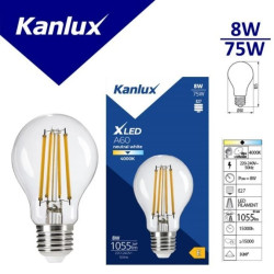 Żarówka LED E27 XLED A60 8W-NW 1055lm 4000K barwa neutralna 33098