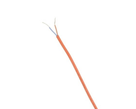 Przewód silikonowy - czerwony 2x2,5mm