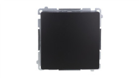 Simon Basic Łącznik Jednobiegunowy (Moduł) 16Ax, 250V, Zaciski Śrubowe Czarny...