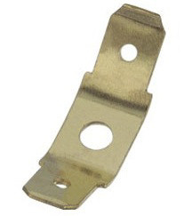 Konektor płaski Męski 6.35 x 0.8mm długość 26.5mm Izolacja: Nieizolowane Cyna