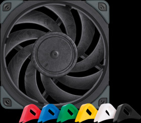 NF-A12X25 PWM CH.BK.S Noctua NF-A12x25 PWM chromax.black.swap case fan, 120 mm