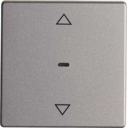 Q.1/Q.3 KNX RF quicklink przycisk żaluzjowy do sterowników żaluzjowych Berker.Net alu aksamit lakierowany 85245224