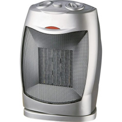 Grzejnik ceramiczny 1500W srebrny VO0278