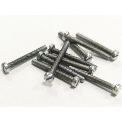 śruba M3x25mm płaska 10sztuk