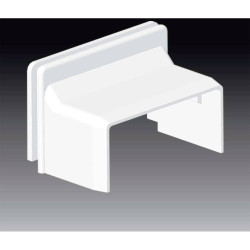 KOPOS 8639_HB Connector Piece 41x18mm White Double Lock Hazard Zones
