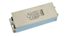 Filtr EMI 6A 1-fazowy 470kΩ 250 V AC 400Hz 3 x 2 mH Schaffner Montaż w obudowie