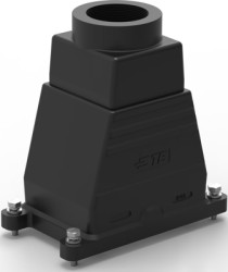 Housing, size HB32, die-cast aluminum, M50, straight, screw locking, IP68, T1926320150-001