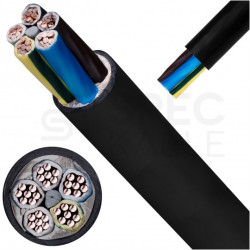 Kabel energetyczny ziemny YKY 5x16mm2 czarny 0,6/1kV linka sztywna Elektrokabel