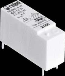 RM96-3011-35-1012 Monostable power relay, THT, 12 V DC, 8 A, 1 normally open conta
