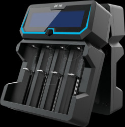 Fast charger Li-ion / Ni-MH, 4-slot