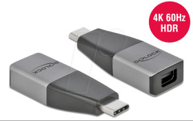 64121 Adapter, USB-C &gt; mini DP, 4K 60 Hz