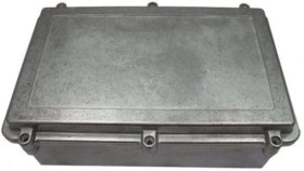 Obudowa ekranowana Srebrny IP67 Silikon, 274 x 173 x 100mm, RS PRO