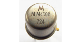 MM4008 silicon PNP transistor - Motorola