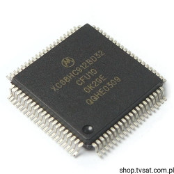 XC68HC912BD32CFU10 XC68HC912BD32CFUR2 MCU 32kB FLASH SMD-QFP80 MOTOROLA