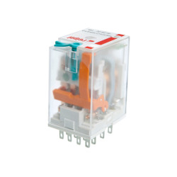 Przekaźnik przemysłowy 4 styki 24V DC IP40 R4N-2014-23-1024-WT 860409 Relpol