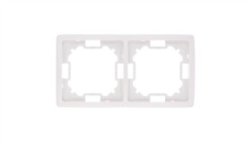 Simon Basic Standard Ramka Podwójna Uniwersalna Biała Bmr2/11