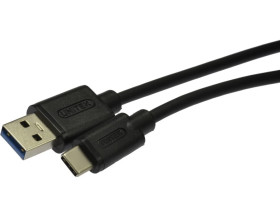 UNITEK KABEL USB TYP-C USB 3.1 - USB A, Y-C474BK