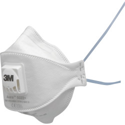 3M&#x2122; 7100258909 Aura 9322&#x2B; Particulate Respirator FFP2 - Pack Of 10