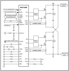 High-Voltage Multiphase Boost Controller with IC Digital Interface