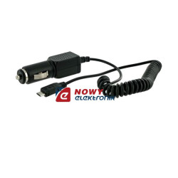 Ładowarka micro USB sam. 2.1A samochodowa