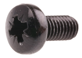 Śruby maszynowe M5 łeb z łbem walcowym soczewkowym Stalowe długość 10.0mm skok 0.80mm