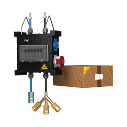 Rozdzielnica wisząca z przyłączem pneumatycznym i wodnym Mobil-S 16A 3x230V Doktorvolt DV-0731-F