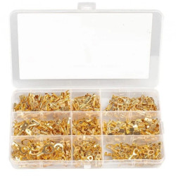 Zestaw konektorów płaskich nieizolowanych (450 szt.) VMKP-450 Vayox