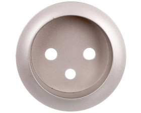 Celiane Plakietka gniazda 2P/2P+Z tytan 068412