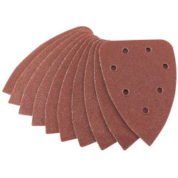 Draper 92328 60G Aluminium Oxide Sanding Sheets (141 x 141 x 98mm)