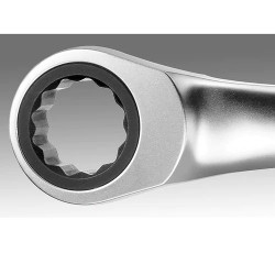 Klucz oczkowy z grzechotką Klucz ratunkowy z podwójnym końcem skrzynki Facom długość 128 mm Stal chromowo-wanadowa