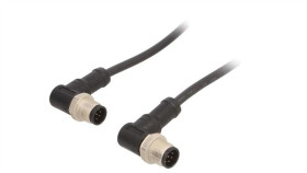 M12a08mr12amrsba05 Kabel Do Czujników/Automatyki 8Pin M12-M12 0,5M Wtyk Wtyk